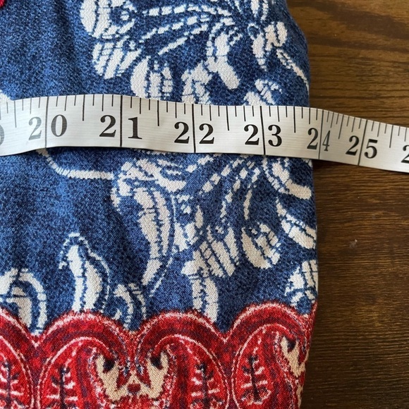 Desigual PERUGIA Boho floral embroidered Batwing v-neck flowy Blouse small - Picture 13 of 15